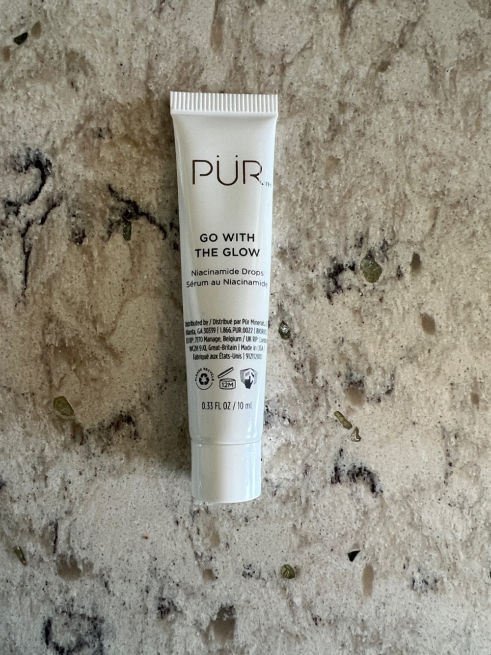 4/$14 Pur Go With The Glow Niacinamide Drops, Travel Size 0.33 fl oz, New Sealed